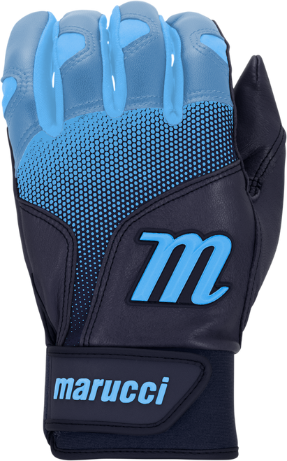 Vist Large View of Product Image Which is Marucci Power Fade batting gloves featuring breathable back for added comfort