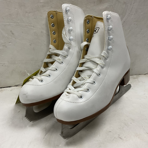 Vist Large View of Product Image Which is Used DBX CLASSIC Women's Figure Skate White Senior 7