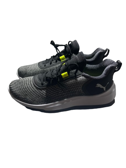 Vist Large View of Product Image Which is Used Puma Mens Golf Shoes Black And White Senior 12