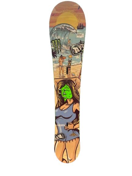 Vist Large View of Product Image Which is Used APO SAGE KOTSENBURG Mens Snowboard Only Carolina Blue 157 cm