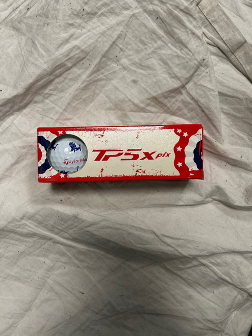 Vist Large View of Product Image Which is Used Taylormade TP5 PEACH 3PK BALLS 3 Ball - Golf Ball Sleeve