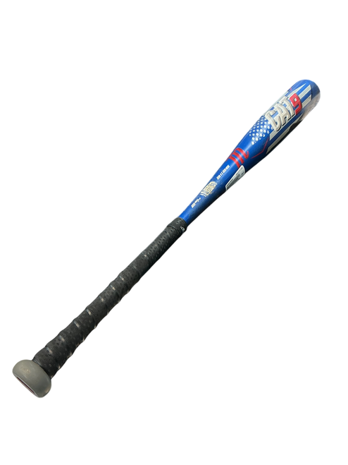 Vist Large View of Product Image Which is Used Marucci CAT 9 BB/SB USSSA 2 3/4 Bat White/Red/Navy 31"