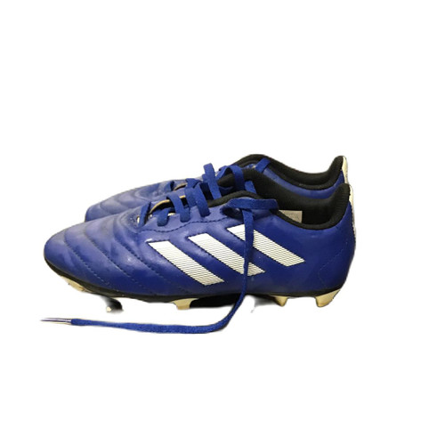 Vist Large View of Product Image Which is Used Adidas GW6162 Soccer Cleats Royal Blue Junior 02