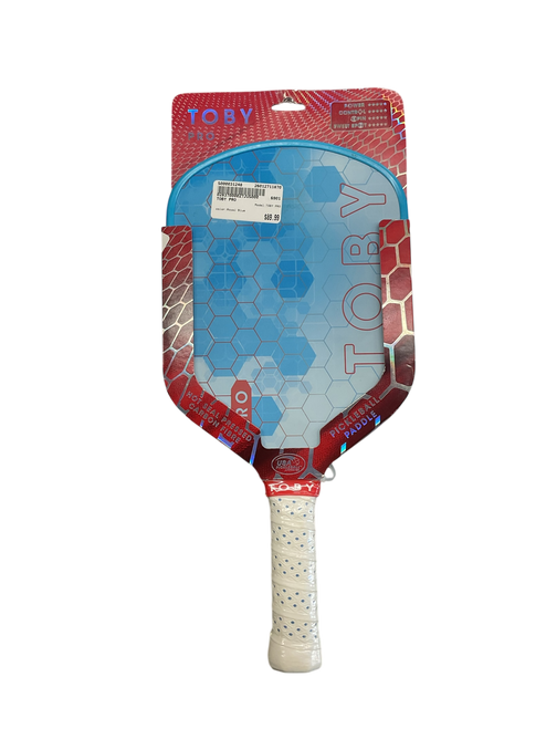 Vist Large View of Product Image Which is Used TOBY PRO Pickleball Racquet Royal Blue