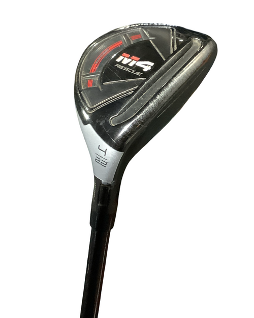 Vist Large View of Product Image Which is Used Taylormade M4 RESCUE Mens Hybrid Club RH 4 Hybrid