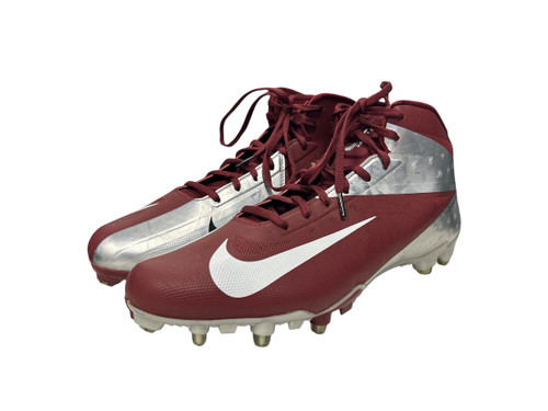 Vist Large View of Product Image Which is Used Nike Vapor Elite Hyperfuse FB Cleats Maroon Senior 14