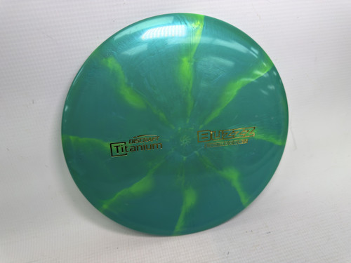 Vist Large View of Product Image Which is Used Discraft BUZZZ Disc Golf Mid Range Green