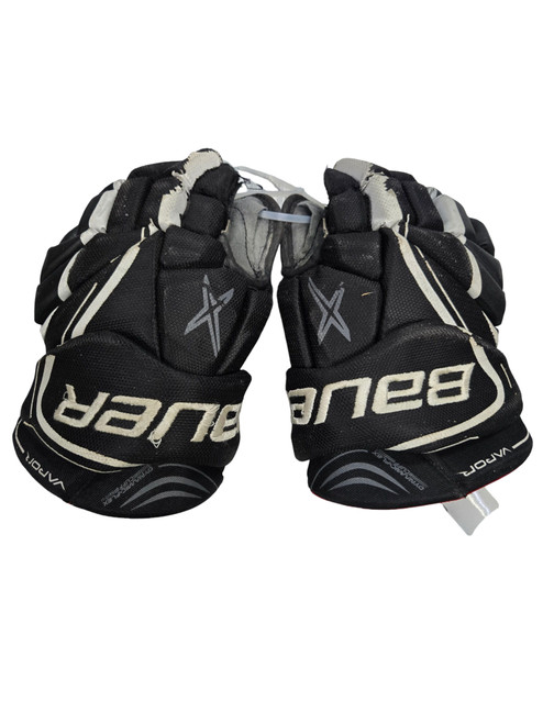 Vist Large View of Product Image Which is Used Bauer X800 LITE GLOVES Junior Gloves Black 12"