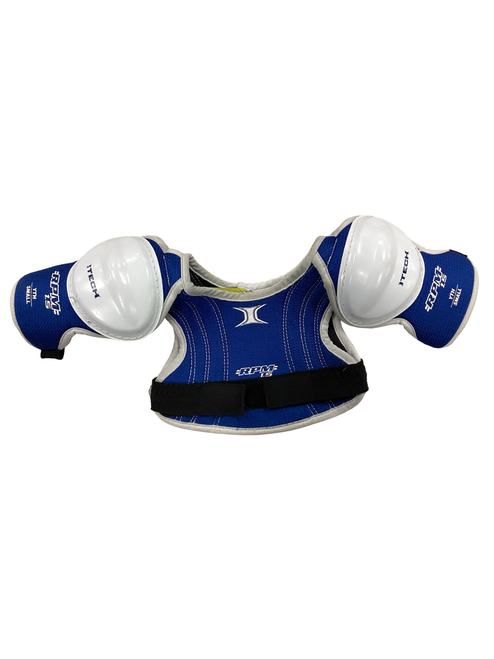 Vist Large View of Product Image Which is Used Itech RPM 1.5 Youth Shoulder Pads SM