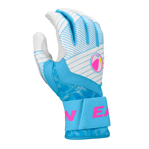 Vist Large View of Product Image Which is New Easton Walk-Off Ethos Locked-In 2026 Baseball Batting Gloves Pool Party- Youth MD