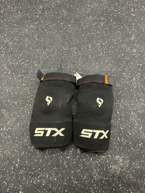 Vist Large View of Product Image Which is Used STX ARM GUARD Lacrosse Arm Pads/Guards Black MD