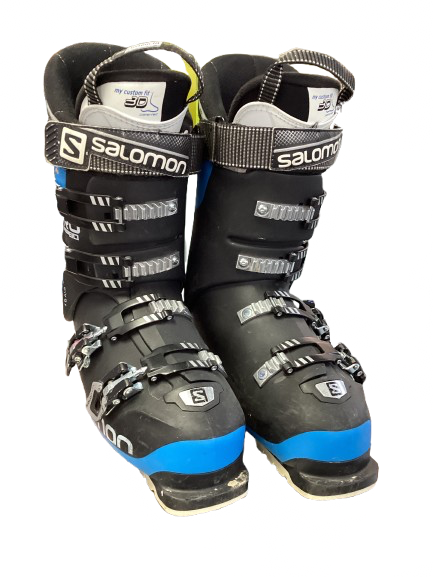 Vist Large View of Product Image Which is Used Salomon XPRO Mens DH Ski Boot Royal Blue 265 MP - M08.5 - W09.5
