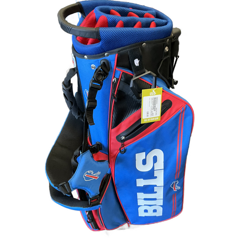 Vist Large View of Product Image Which is Used Team Effort 14 WAY BUFFALO BILLS Mens Stand Bag Royal Blue