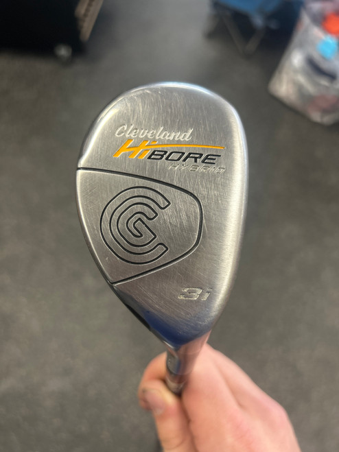 Vist Large View of Product Image Which is Used Cleveland HIBORE HYBRID Mens Hybrid Club RH 3 Hybrid