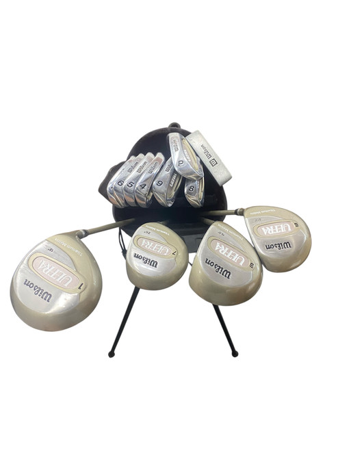 Vist Large View of Product Image Which is Used Wilson TITAIUM MATRIX Womens Package Set RH Beige 13 Piece