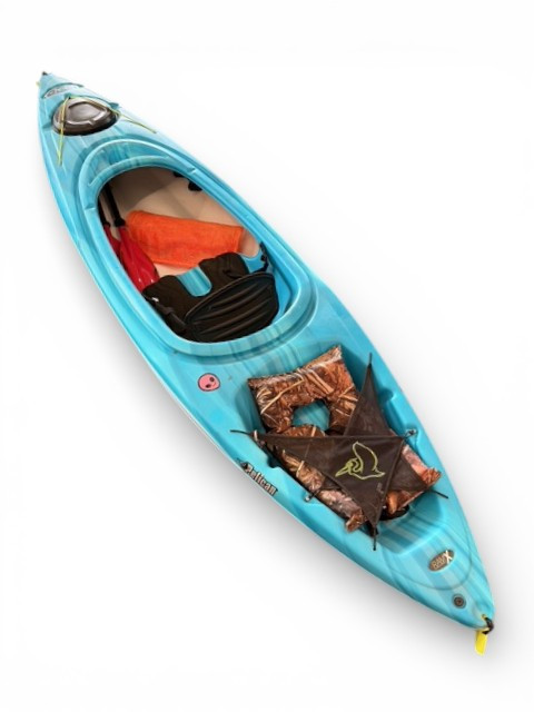 Vist Large View of Product Image Which is Used Pelican RAM X Kayak Teal 10Ft