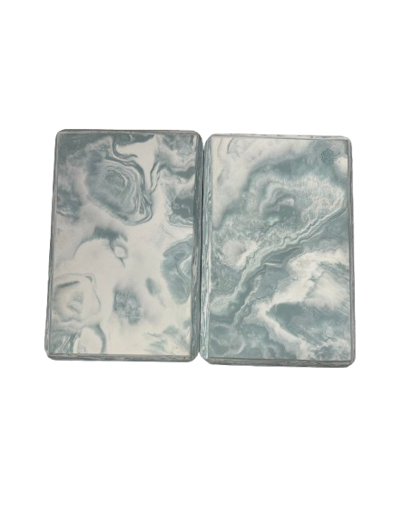 Vist Large View of Product Image Which is Used YOGA BLOCK 2PCS SET Yoga Block Silver/White/Royal