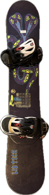 Vist Large View of Product Image Which is Used LA INDO PHOENIX BANANA Lib Tech Mens Board/ Burton Bindings Black 157 cm