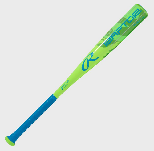 Vist Large View of Product Image Which is New Rawlings RAPTOR T-BALL BB/SB T-Ball Bat 25"