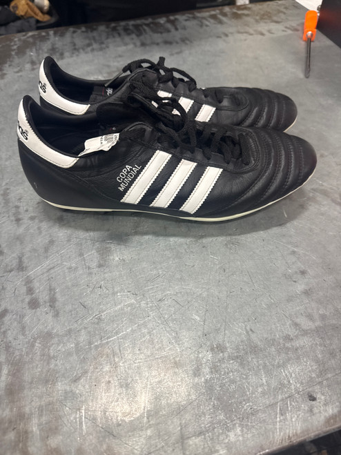 Vist Large View of Product Image Which is Used Adidas Soccer Cleats Black Senior 10