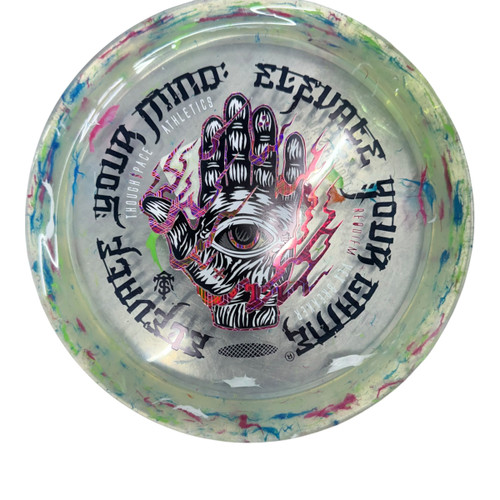 Vist Large View of Product Image Which is Used Thought Space Athletics REQUIEM VEX BREAKER Disc Golf Driver Green 171g