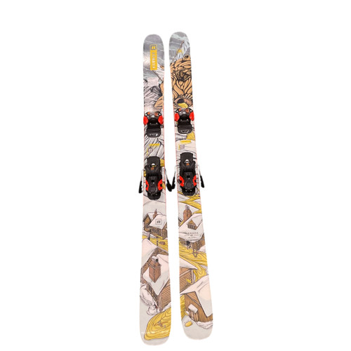 Vist Large View of Product Image Which is Used Armada ARV96 Mens DH Ski/Binding Brown 170 cm