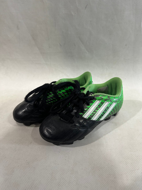 Vist Large View of Product Image Which is Used Adidas Soccer Cleats Green Youth 10.0