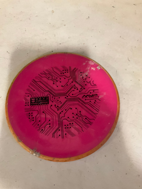 Vist Large View of Product Image Which is Used MVP CIRCUIT CHALLANGE Disc Golf Putter Pink
