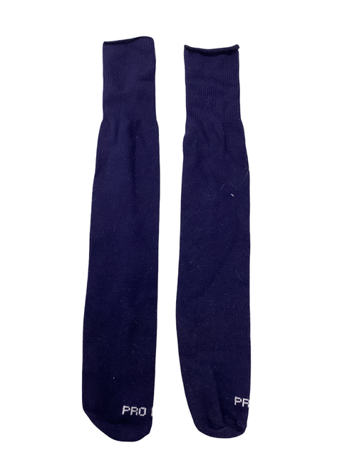 Vist Large View of Product Image Which is Used Pro Feet BASEBALL SOCKS Navy Blue MD