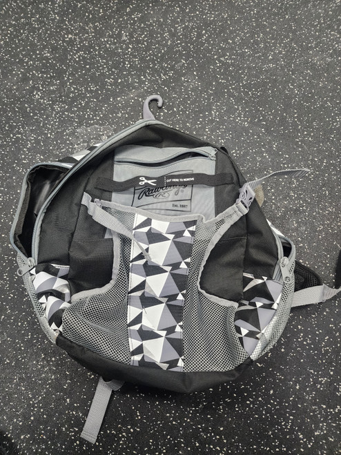 Vist Large View of Product Image Which is Used Rawlings BACKPACK BB/SB Player Backpack Black