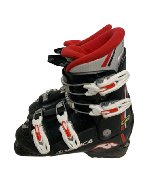 Vist Large View of Product Image Which is Used Nordica GPTJ Boys DH Ski Boot Black 230 MP - J05 - W06