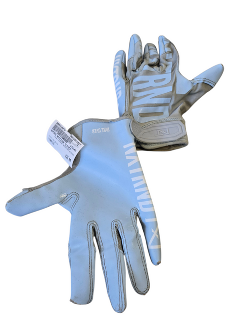 Vist Large View of Product Image Which is Used NXTRND RECEIVER GLOVES FB Gloves Sky Blue LG