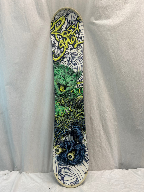 Vist Large View of Product Image Which is Used Rossignol ALIAS Boys Snowboard Only Black 135 cm