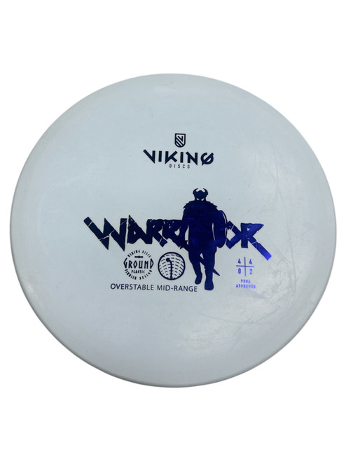 Vist Large View of Product Image Which is Used VIKING WARRIOR Disc Golf Mid Range Grey
