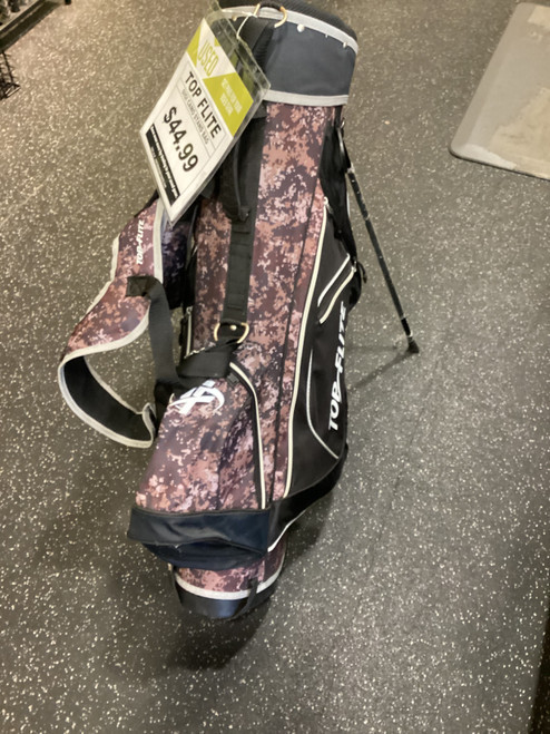 Vist Large View of Product Image Which is Used Top Flite GREY DIGI CAMO STAND BAG Mens Stand Bag Grey