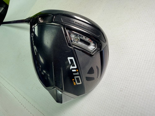 Vist Large View of Product Image Which is Used Taylormade QI10 Driver HZRDUS Smoke Shaft LH 9.0 Degree