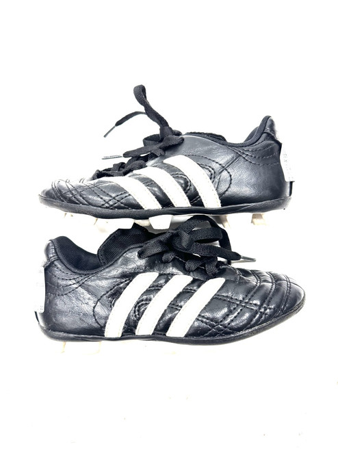 Vist Large View of Product Image Which is Used Adidas Soccer Cleats Black Youth 12.0