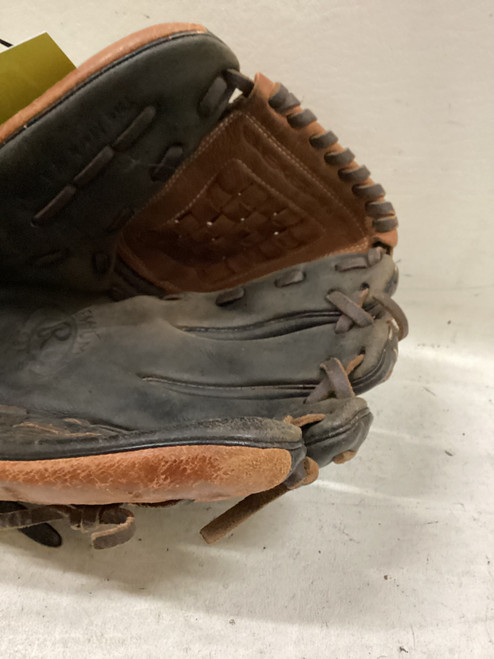 Vist Large View of Product Image Which is Used Rawlings D1200BDG BB/SB Glove RH Throw Brown 12"