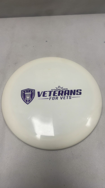 Vist Large View of Product Image Which is Used Dynamic Discs FUZION SERGEANT Disc Golf Driver White