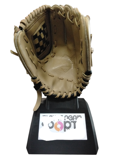 Vist Large View of Product Image Which is Used Adidas TS9500BR BB/SB Glove RH Throw Tan 9 1/2"