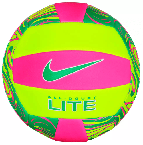 Vist Large View of Product Image Which is New NIKE ALL COURT LITE PK/GRN VOLLEYBALL
