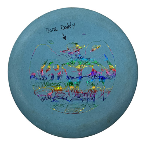 Vist Large View of Product Image Which is Used Discraft PAUL MCBETH LUNA Disc Golf Putter Carolina Blue 174g