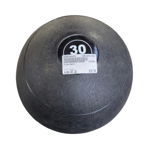 Vist Large View of Product Image Which is Used Slam Ball Black 30 lb