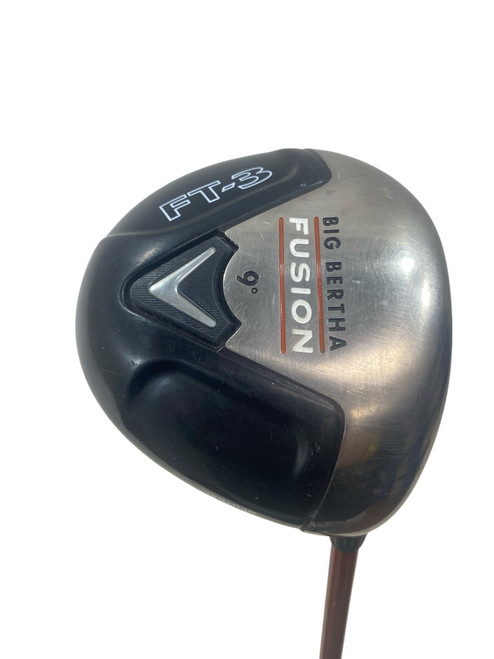 Vist Large View of Product Image Which is Used Callaway BIG BERTHA FUSION FT-3 Mens Driver RH 9.0 Degree