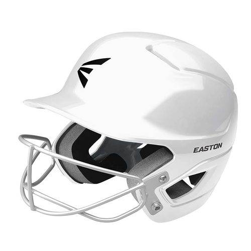 Vist Large View of Product Image Which is New Easton Alpha 3.0 2026 Batting Helmet with Softball Mask White- T-Ball/Small
