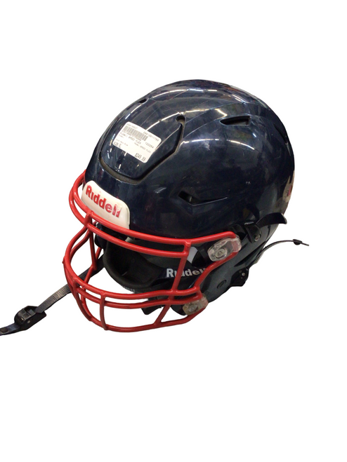 Vist Large View of Product Image Which is Used Riddell SPEED FLEX FB Helmet Navy Blue XL