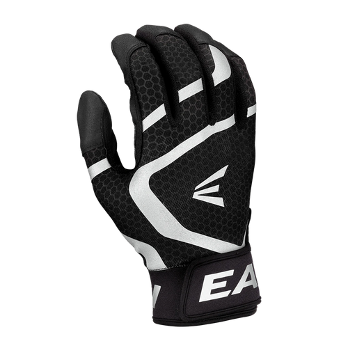 Vist Large View of Product Image Which is New Easton Mav GT Baseball Batting Gloves Black- Adult SM