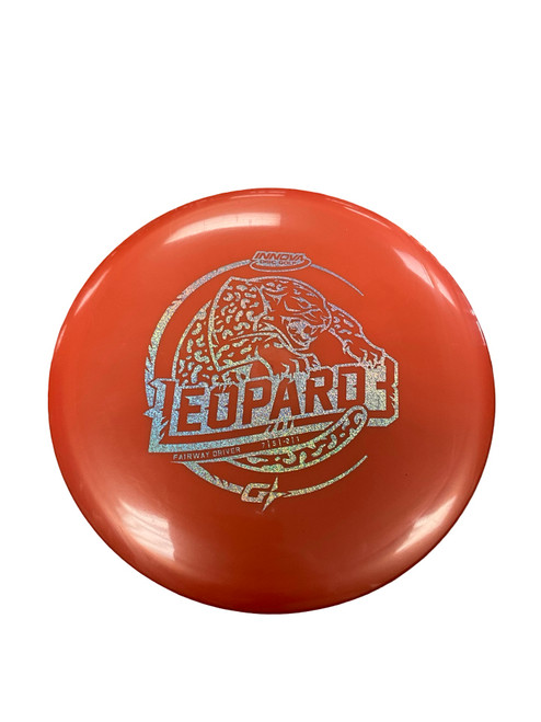 Vist Large View of Product Image Which is Used Innova G LEOPARD3 Disc Golf Driver Orange