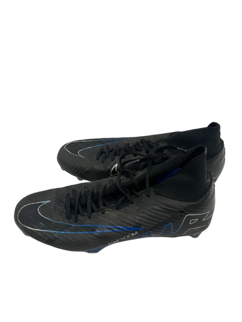 Vist Large View of Product Image Which is Used Nike Zoom Mercurial Mens 8.5 Soccer Cleats Black  