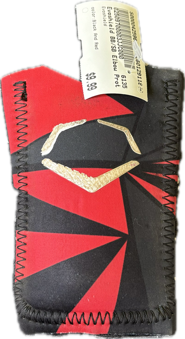 Vist Large View of Product Image Which is Used Evoshield BB/SB Elbow Protector Black And Red